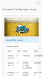 Mobile Screenshot of dorchestertnhl.com
